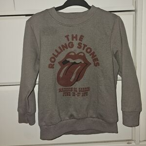 Kids Rolling Stones Gray Sweater